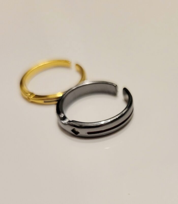 anime matching couple rings