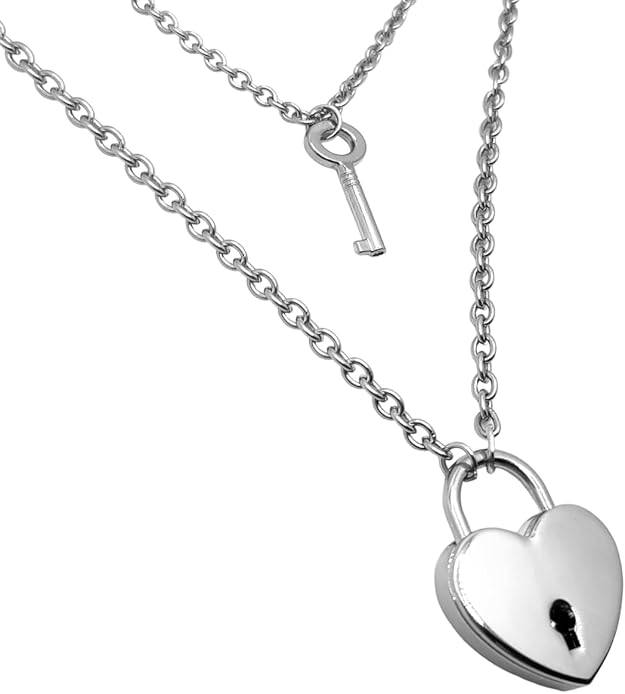 lock and key matching jewelry for couples